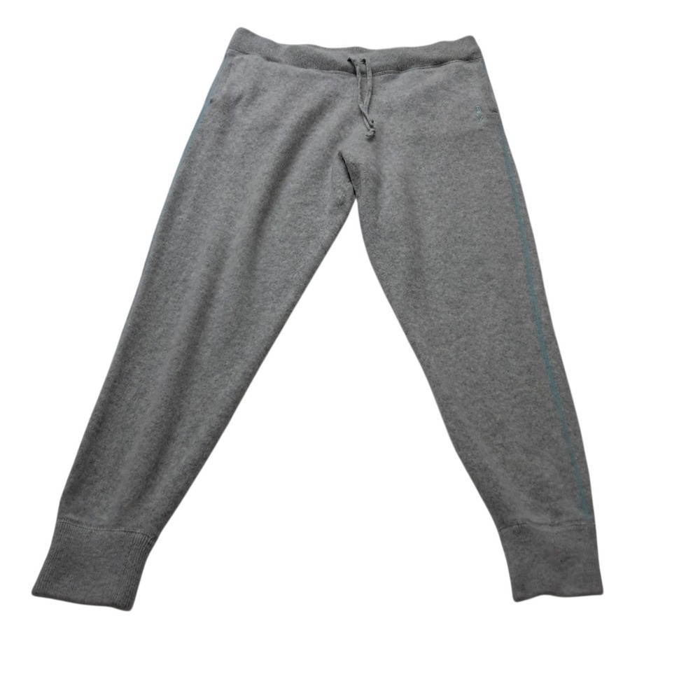 RLX Ralph Lauren‎ 100% Cashmere Jogger Pants Womens Large Gray Washable Luxury